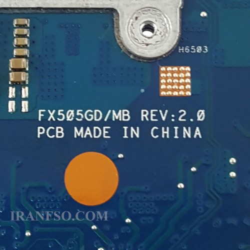 مادربرد لپ تاپ ایسوس TUF Gaming FX505GD-FX505MB_CPU-I7-8_VGA-4GB GPU-GTX 1050 گرافیک دار