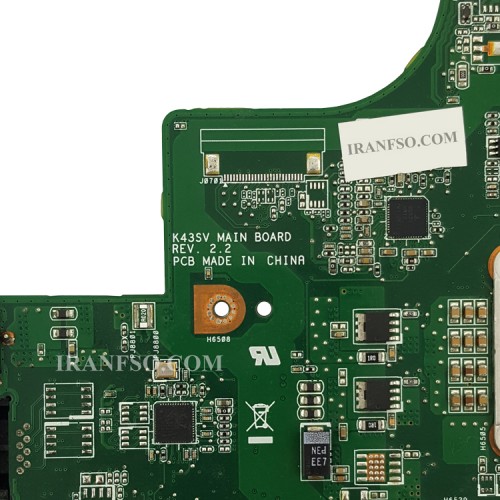 مادربرد لپ تاپ ایسوس K43SM-K43SV HM65_VGA-1GB گرافیک دار-تعمیری