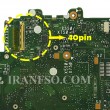 مادربرد لپ تاپ ایسوس X550ZE-K550ZE-K550Z_CPU-A10-7400P 40Pin_VGA-2GB گرافیک دار-تعمیری