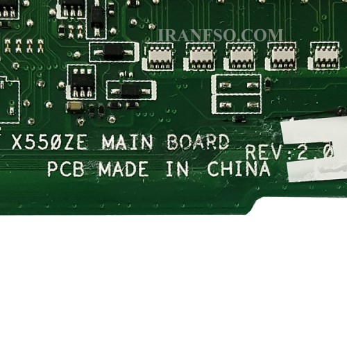 مادربرد لپ تاپ ایسوس X550ZE-K550ZE-K550Z_CPU-A10-7400P 40Pin_VGA-2GB گرافیک دار-تعمیری