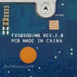 مادربرد لپ تاپ ایسوس TUF Gaming FX505GD-FX505MB_CPU-I7-8_VGA-2GB GPU-GTX 1050 گرافیک دار