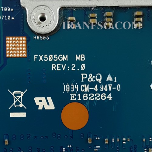 مادربرد لپ تاپ ایسوس TUF Gaming FX505GM CPU-I7-8_GPU-GTX1060_VGA-3GB گرافیک دار
