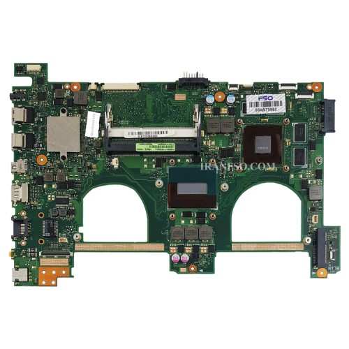 مادربرد لپ تاپ ایسوس N550JV-N550JK_CPU-I7-4700_VGA-2GB_GPU-GTX780M گرافیک دار