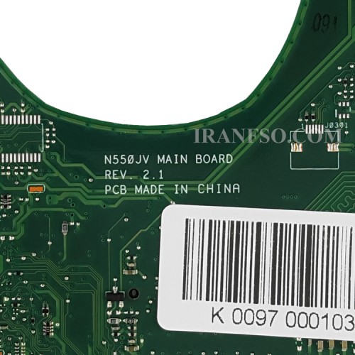مادربرد لپ تاپ ایسوس N550JV-N550JK_CPU-I7-4700_VGA-2GB_GPU-GTX780M گرافیک دار