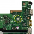 مادربرد لپ تاپ ایسوس X200MA CPU-Celeron-N2840_LED-30Pin_RAM-2GB گرافیک اینتلی