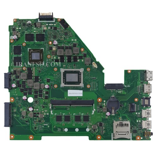 مادربرد لپ تاپ ایسوس X550IU-X550IK AMD FX-9830P_Rev 2.0_Ram-8GB_VGA-4GB گرافیک دار