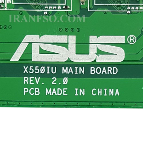 مادربرد لپ تاپ ایسوس X550IU-X550IK AMD FX-9830P_Rev 2.0_Ram-8GB_VGA-4GB گرافیک دار