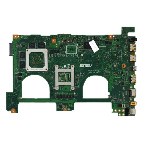مادربرد لپ تاپ ایسوس N550JV-N550JK_CPU-I7-4_VGA-4GB_GPU-GTX870M گرافیک دار