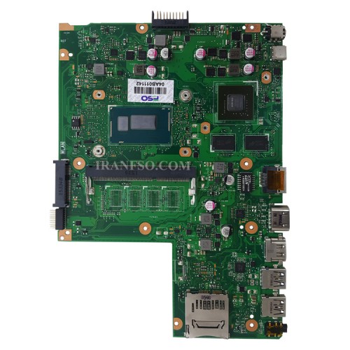 مادربرد لپ تاپ ایسوس X540LJ CPU-I3-4_VGA-2GB گرافیک دار-تعمیری