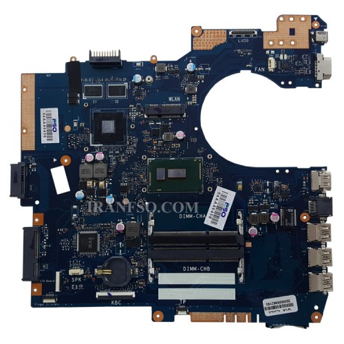 مادربرد لپ تاپ ایسوس P552LA_LJ-P2520L CPU-I7-5 VGA-2GB گرافیک دار-فن دور بالا