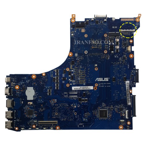 مادربرد لپ تاپ ایسوس ROG GL552VW CPU-I7-6700HQ_No M.2_PM2GM