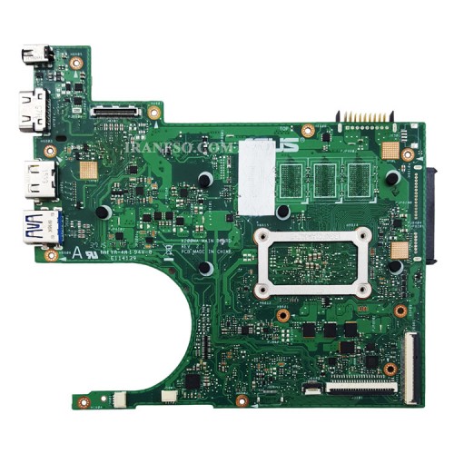 مادربرد لپ تاپ ایسوس X200MA CPU-Celeron-N2840_LED-40Pin_RAM-4GB گرافیک اینتلی