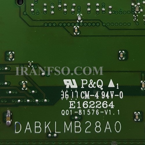 مادربرد لپ تاپ ایسوس FX63V-FX503VM_GL503VM-GL503VD I7-7_DABKLMB28A0_DABKLAMB8D0_4GB گرافیک دار-تعمیری