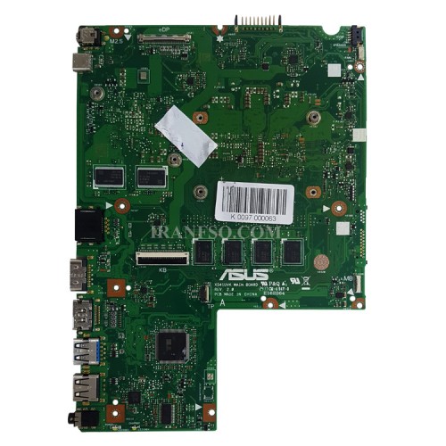 مادربرد لپ تاپ ایسوس X541UVK-K541_CPU-I5-7_Ram-4GB_VGA-2GB گرافیک دار-اسلات رم خراب