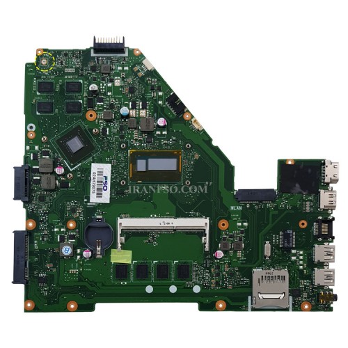 مادربرد لپ تاپ ایسوس X550LD_CPU-I7-4_30Pin_Ram-4GB_VGA-2GB گرافیک دار-مشابه X550LC-تعمیری