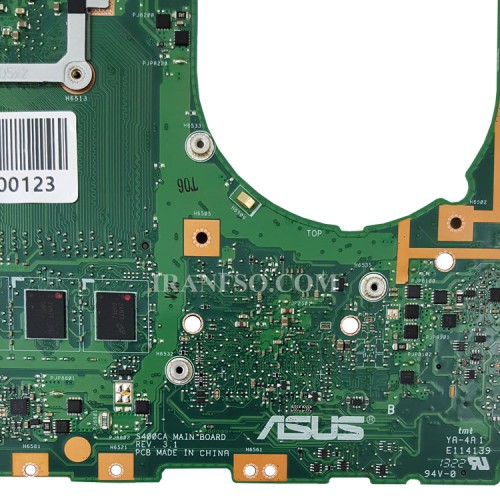 مادربرد لپ تاپ ایسوس S400CA CPU-I5-3_Rev 3.1 2GB گرافیک اینتلی