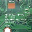 مادربرد لپ تاپ ایسوس K56CM-K56CB-S550C-S56C CPU-I7-3_VGA-2GB گرافیک دار-تاچ-اسلات رم خراب