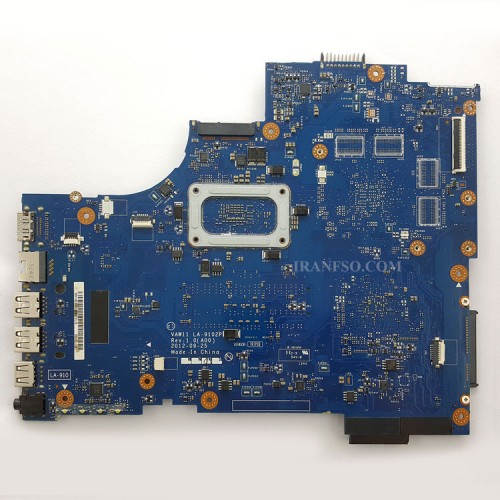 مادربرد لپ تاپ دل Inspiron 3721-5721_CPU-I5-3317U_VAW11_LA-9102P