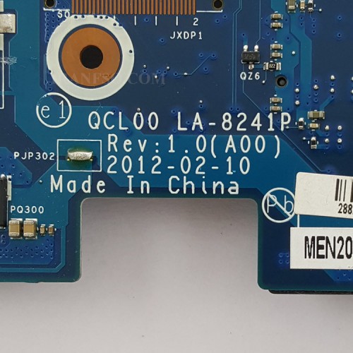 مادربرد لپ تاپ دل Inspiron 5520_QCL00_LA-8241P بدون گرافیک