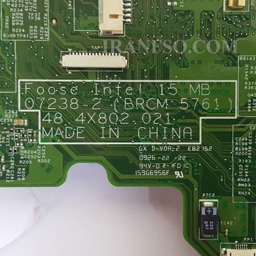 مادربرد لپ تاپ دل Latitude E5500_F00SE Intel 15 MB_07238-2_48-4X802-021 بدون گرافیک