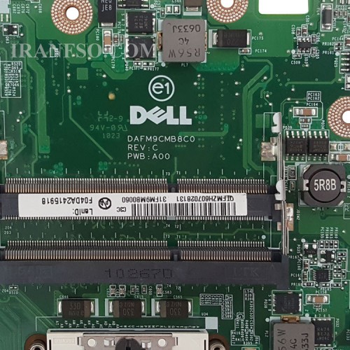مادربرد لپ تاپ دل Studio 1558_PWB-A00_DAFM9CMB8C0 VGA-1GB گرافیک دار