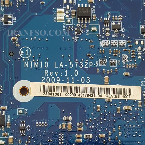 مادربرد لپ تاپ دل Inspiron Mini 1012-1018_CPU-Atom N450_LA-5732P بدون گرافیک