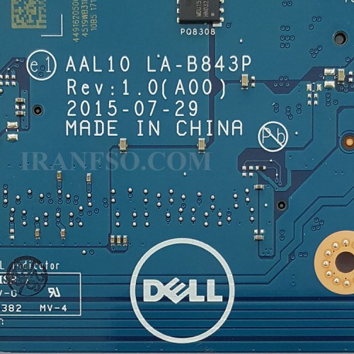 مادربرد لپ تاپ دل Inspiron 5558 CPU-I5-4200U AAL10_LA-B843P گرافیک دار-با VGA