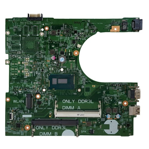 مادربرد لپ تاپ دل Inspiron 15 3458-3558 CPU-I5-5200U_IRIS HSW-BDW_14216-1_PWB-1XVKN بدون گرافیک