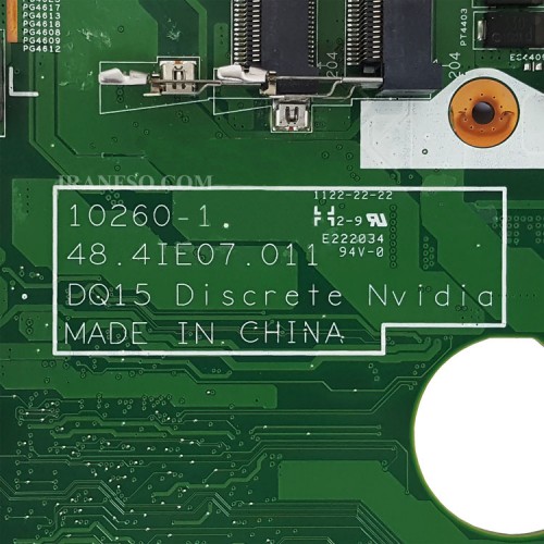 مادربرد لپ تاپ دل Inspiron N5110 HM65_10245-1_48-4IE01-011_48-4IE01-031_48-4IE07-011_PM2GM
