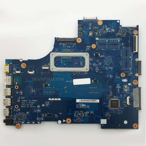 مادربرد لپ تاپ دل Inspiron 5537 CPU-I7-4_VBW01_LA-9982P بدون گرافیک