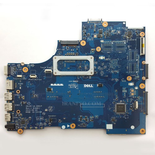 مادربرد لپ تاپ دل Latitude 3450_CPU-I5-4210U_LA-A491P بدون گرافیک