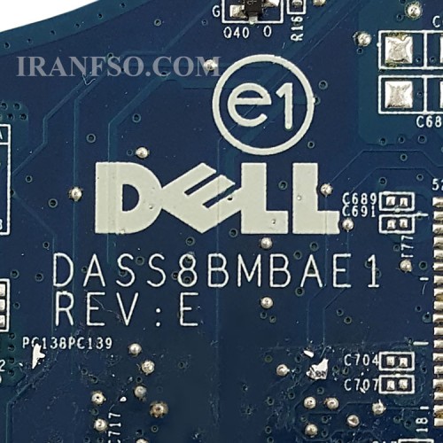 مادربرد لپ تاپ دل XPS 15Z CPU-I7-2_DASS8BMBAE1 REV:E_VGA-2GB گرافیک دار-تعمیری