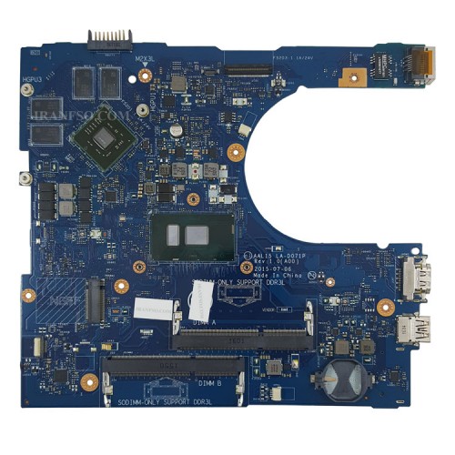 مادربرد لپ تاپ دل Inspiron 5559-5459 CPU-I7-6_AAL15_LA-D071P_Rev.1.0_VGA-4GB گرافیک دار