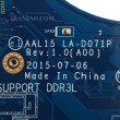 مادربرد لپ تاپ دل Inspiron 5559-5459 CPU-I7-6_AAL15_LA-D071P_Rev.1.0_VGA-4GB گرافیک دار