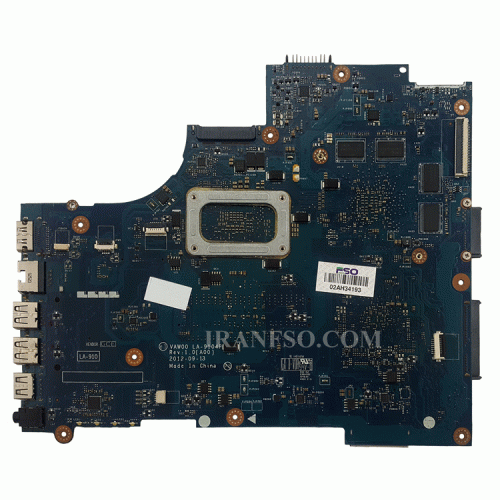 مادربرد لپ تاپ دل Inspiron 15 3521-5521 CPU-I7-3_VAW00_LA-9104P VGA-1GB گرافیک دار