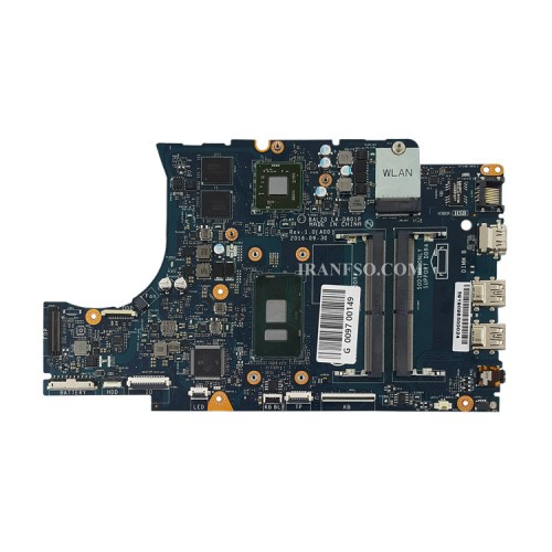 مادربرد لپ تاپ دل Inspiron 15-5567_CPU-I5-7200_BAL20_LA-D801P VGA-2GB گرافیک دار