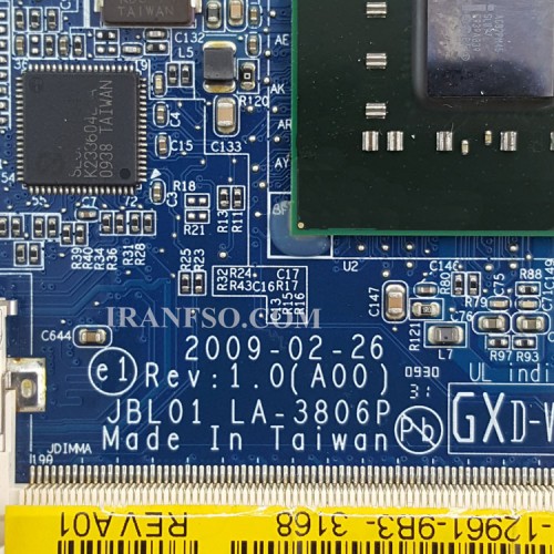 مادربرد لپ تاپ دل Latitude E6400 PM45_JBL01_LA-3806P گرافیک دار-تعمیری