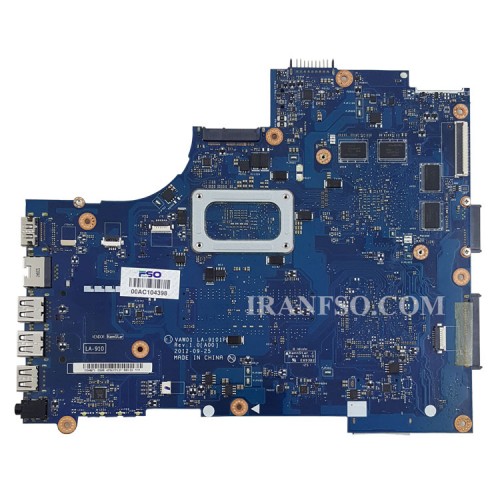 مادربرد لپ تاپ دل Inspiron 3521-5521 CPU-I5-3_VAW01_LA-9101P VGA-2GB گرافیک دار-تعمیری