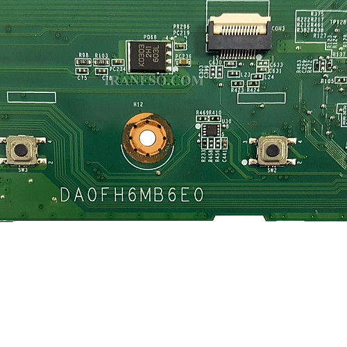 مادربرد لپ تاپ فوجیتسو LifeBook AH532-A532 Intel-HM76_DA0FH6MB6E0_VGA-2GB گرافیک دار