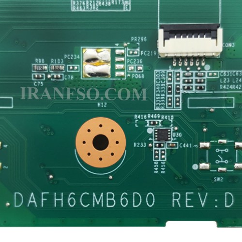 مادربرد لپ تاپ فوجیتسو LifeBook A532_HM70_DAFH6CMB6D0_USB3 بدون گرافیک
