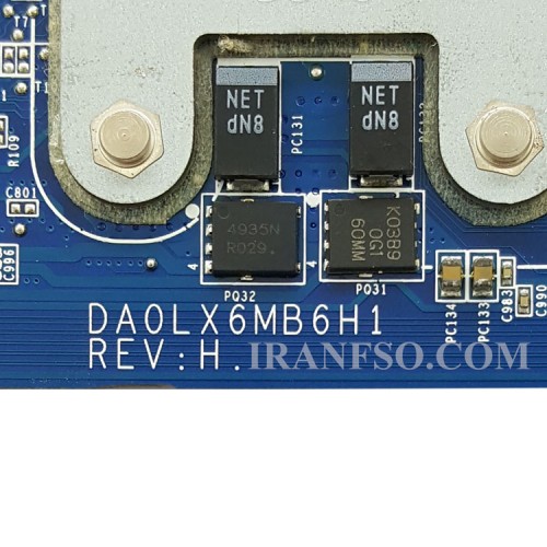 مادربرد لپ تاپ اچ پی Pavilion DV6-3000 CPU-I3-I5 LX67 گرافیک دار