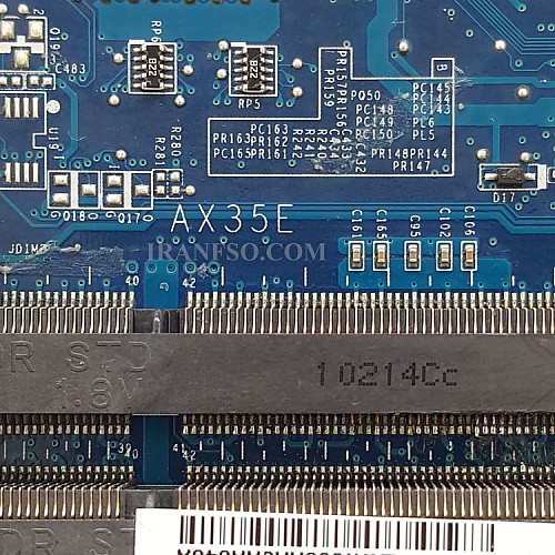 مادربرد لپ تاپ اچ پی Compaq CQ56 CPU-Intel_AX35E_DAAX3MB16A1_DDR2 بدون گرافیک