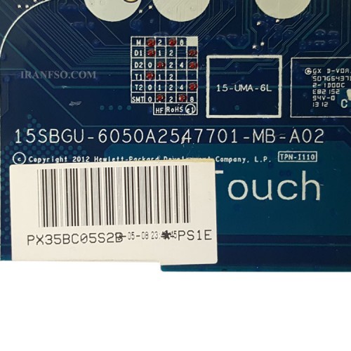مادربرد لپ تاپ اچ پی ENVY 15-J HM87_6050A2547701 بدون گرافیک