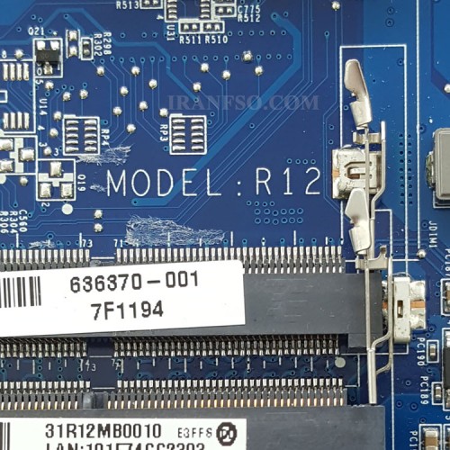 مادربرد لپ تاپ اچ پی Pavilion G4-1000_G6-1000_HM55_R12 بدون گرافیک