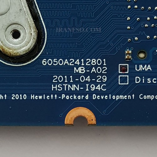 مادربرد لپ تاپ اچ پی Pavilion G6-1000 CPU-AMD_6050A2412801 بدون گرافیک