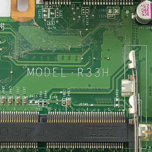 مادربرد لپ تاپ اچ پی Pavilion G6-2000 CPU-I3-3110M R33H گرافیک دار