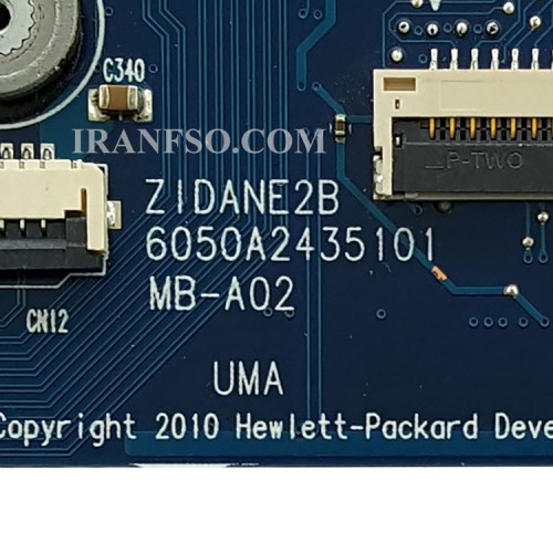 مادربرد لپ تاپ اچ پی Pavilion DM4-2000_CPU-I3-2_6050A2435101 بدون گرافیک