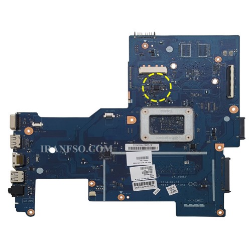 مادربرد لپ تاپ اچ پی Pavilion 15-G AMD CPU-A8-6410_LA-A996P 40Pin بدون گرافیک