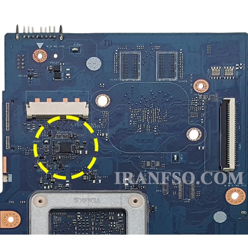 مادربرد لپ تاپ اچ پی Pavilion 15-G AMD CPU-A8-6410_LA-A996P 40Pin بدون گرافیک