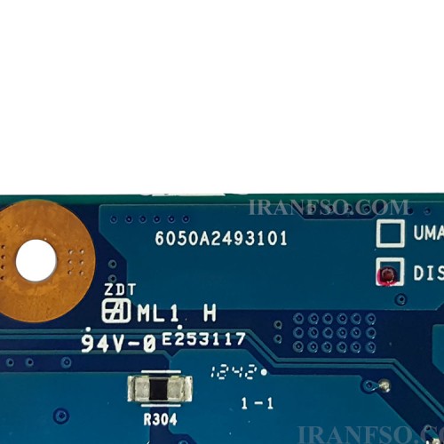 مادربرد لپ تاپ اچ پی Compaq 1000-2000_6050A2493101 1GB گرافیک دار